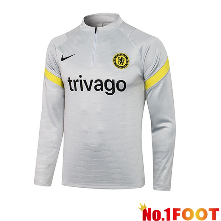 FC Chelsea Training Sweatshirt Grey 2021/2022