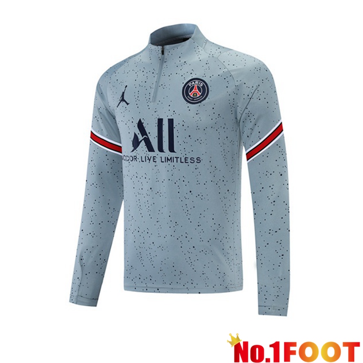 Paris PSG Jordan Training Sweatshirt Black White 2021/2022