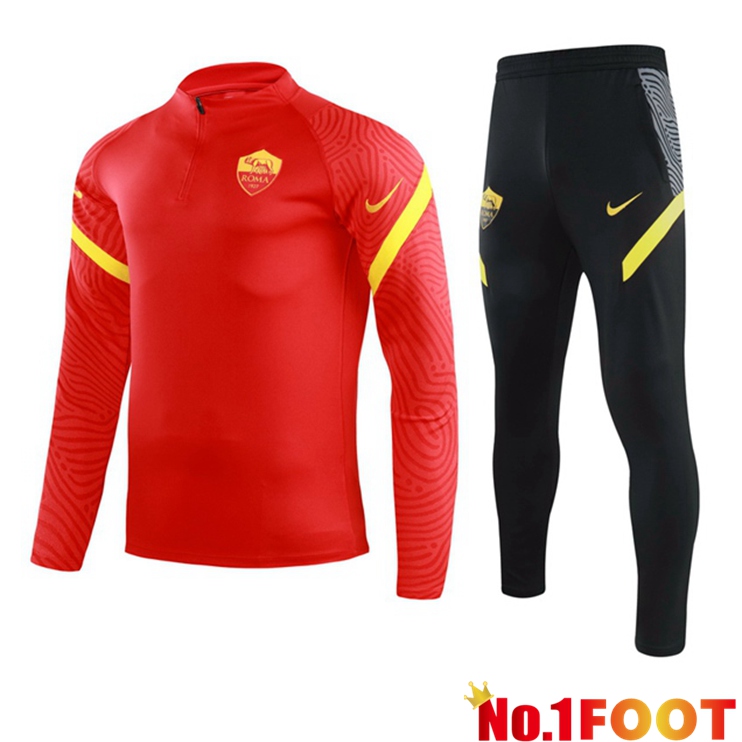 AS Roma Training Tracksuit Red 2021/2022