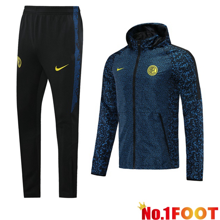 Inter Milan Training Tracksuit Windbreaker Blue Black 2021/2022