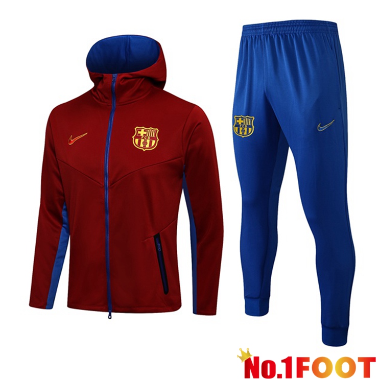 FC Barcelona Training Tracksuit Red 2021/2022