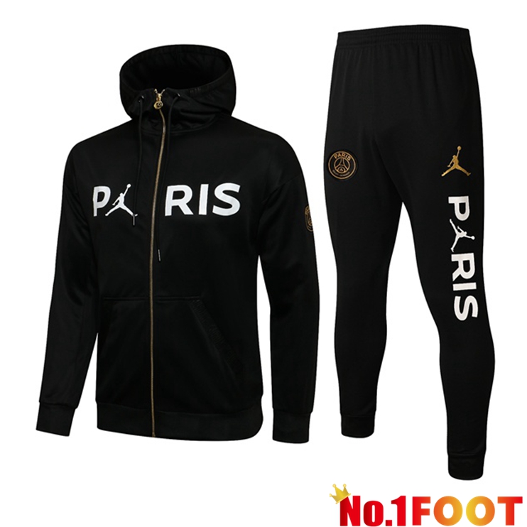 Jordan PSG Training Tracksuit Black 2021/2022