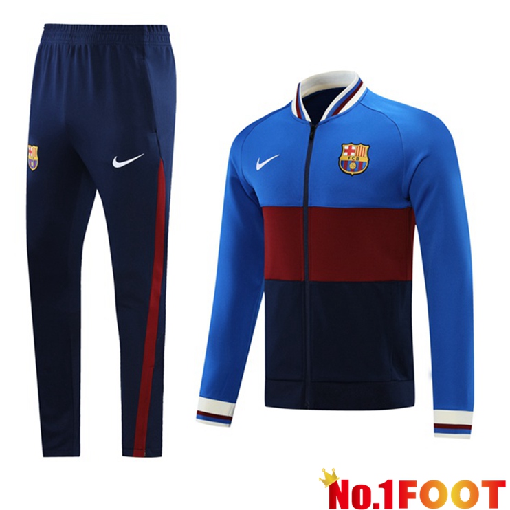 FC Barcelona Training Tracksuit Blue Red Black 2021/2022