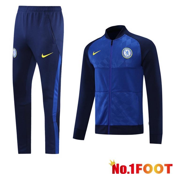 FC Chelsea Training Tracksuit Blue Black 2021/2022