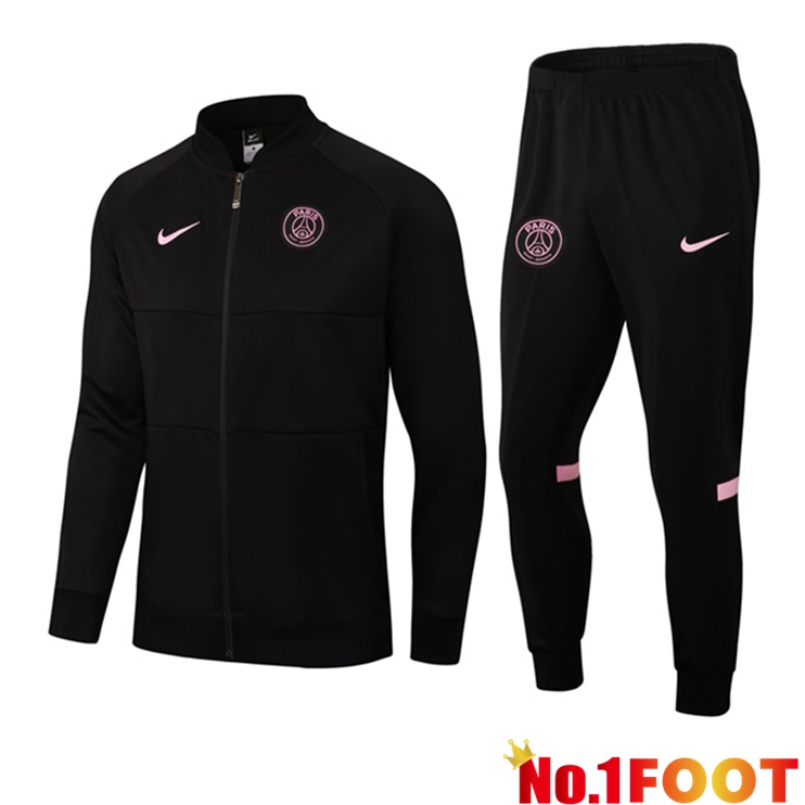 Paris PSG Training Tracksuit Black 2021/2022