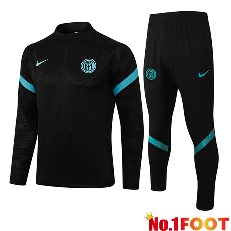 Inter Milan Training Tracksuit Black 2021/2022