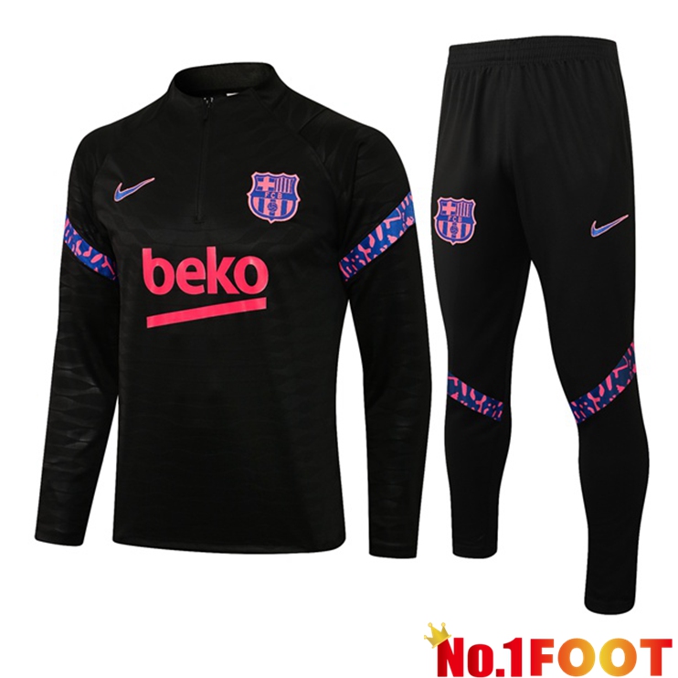 FC Barcelona Training Tracksuit Black 2021/2022