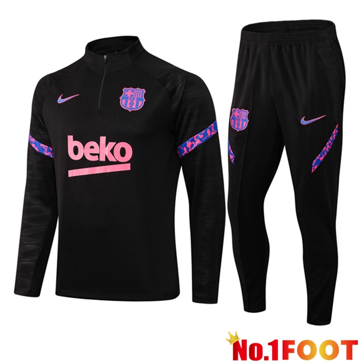 FC Barcelona Training Tracksuit Black 2021/2022