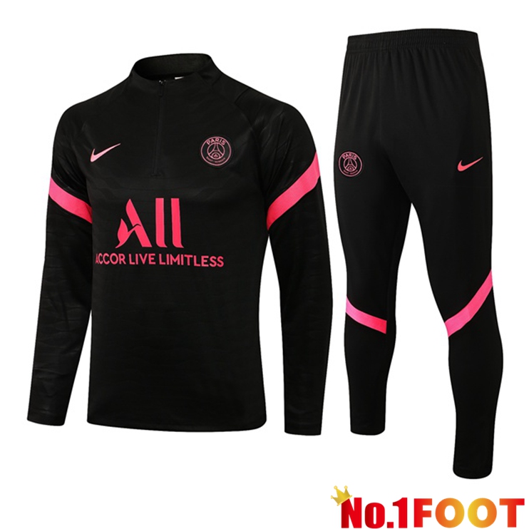 Paris PSG Training Tracksuit Black 2021/2022