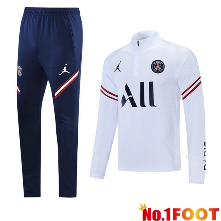 Jordan PSG Training Tracksuit White 2021/2022