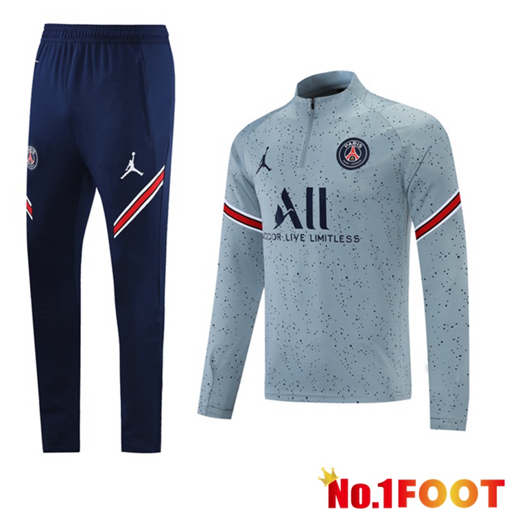 Jordan PSG Training Tracksuit Grey 2021/2022