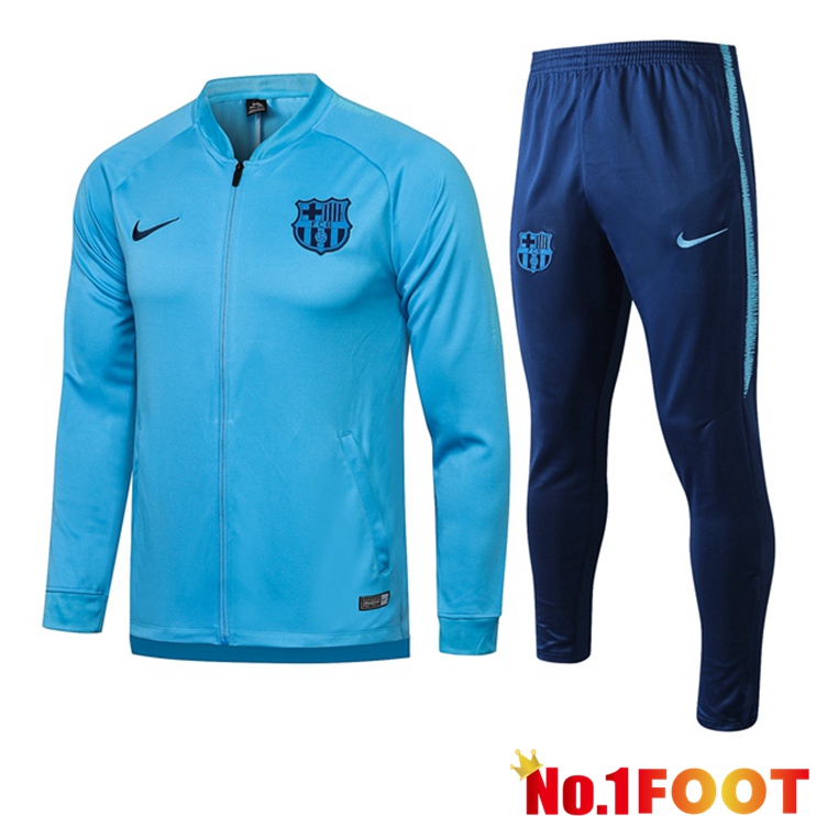 FC Barcelona Training Tracksuit Light Blue 2021/2022