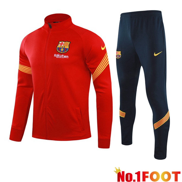 FC Barcelona Training Tracksuit Red 2021/2022