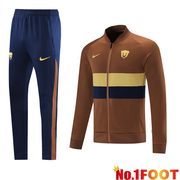 Pumas UNAM Training Tracksuit Yellow 2021/2022