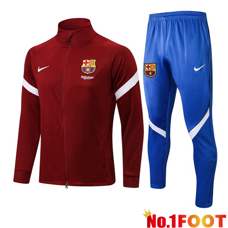 FC Barcelona Training Tracksuit Red 2021/2022