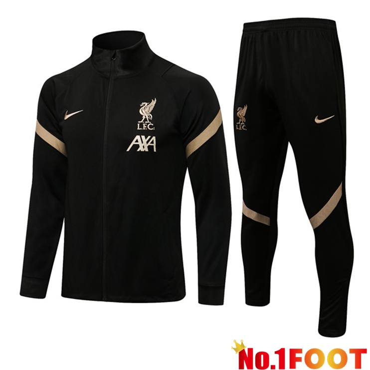 FC Liverpool Training Tracksuit Black 2021/2022