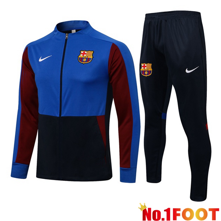 FC Barcelona Training Tracksuit Blue Black 2021/2022