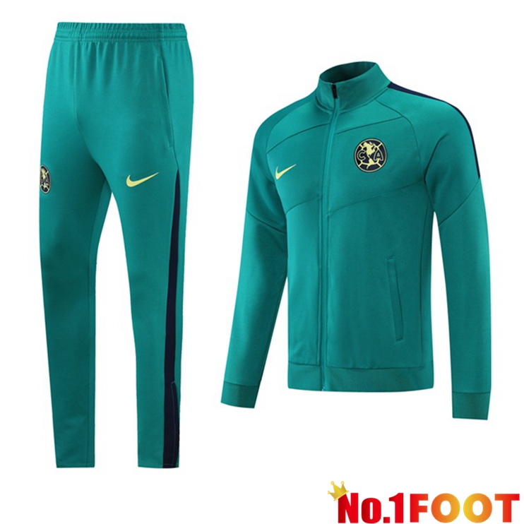 Club America Training Tracksuit Green 2021/2022