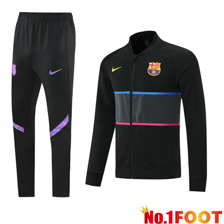 FC Barcelona Training Tracksuit Black 2021/2022