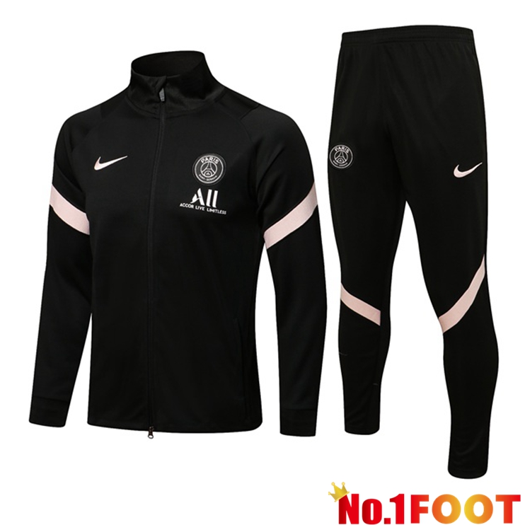 Paris PSG Training Tracksuit Black 2021/2022