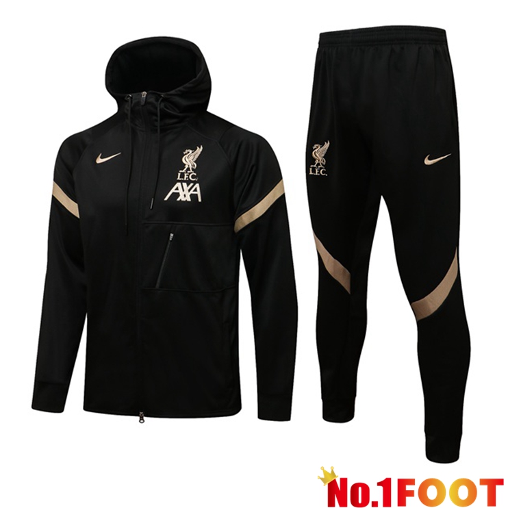 FC Liverpool Training Tracksuit Black 2021/2022