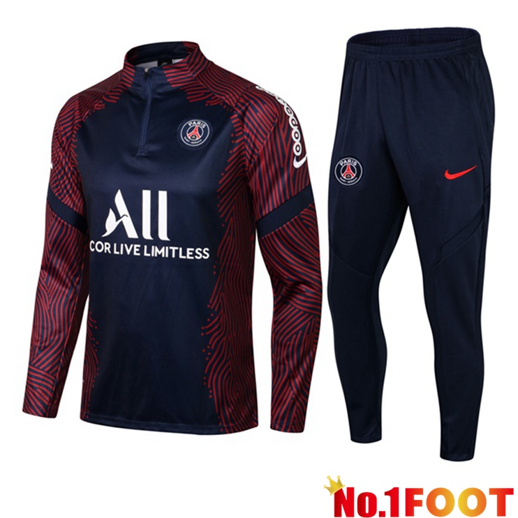 Paris PSG Training Tracksuit Blue Royal 2021/2022