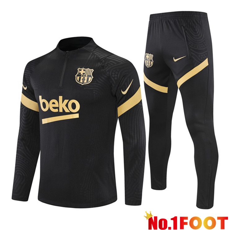 FC Barcelona Training Tracksuit Black 2021/2022