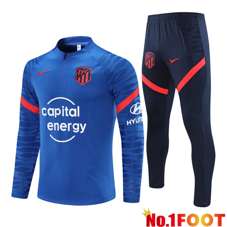 Atletico Madrid Training Tracksuit Blue 2021/2022