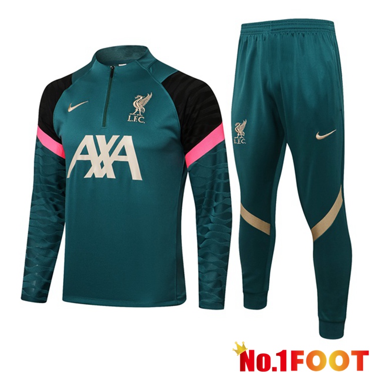 FC Liverpool Training Tracksuit Green 2021/2022