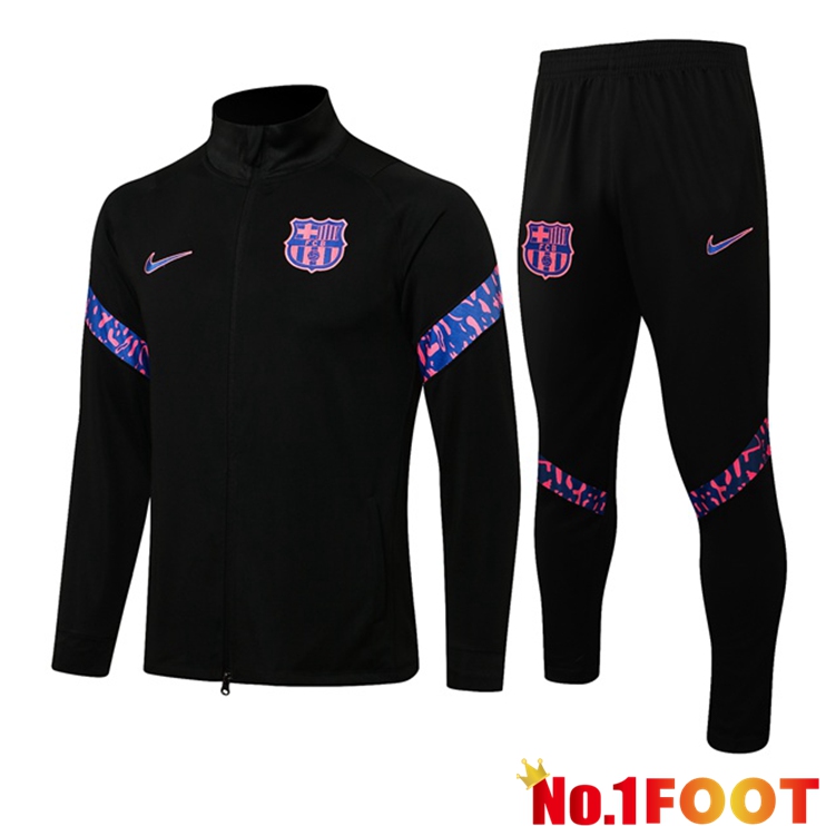 FC Barcelona Training Tracksuit Black 2021/2022