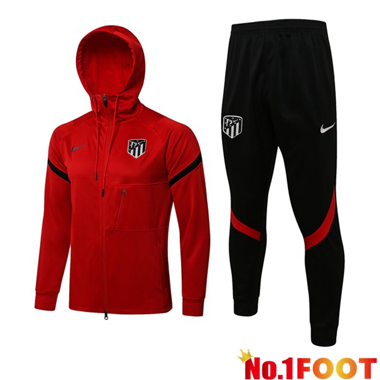 Atletico Madrid Training Tracksuit Red 2021/2022