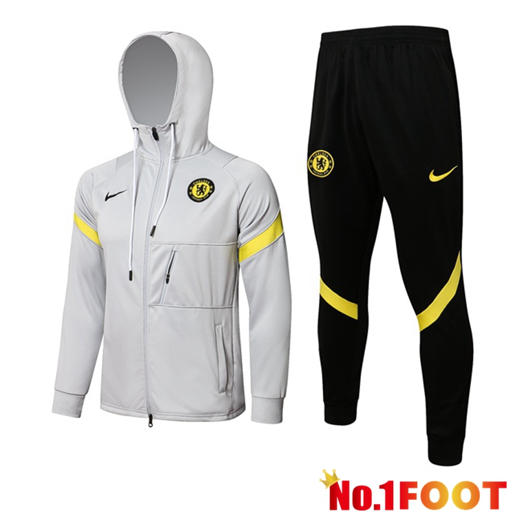 FC Chelsea Training Tracksuit Grey 2021/2022