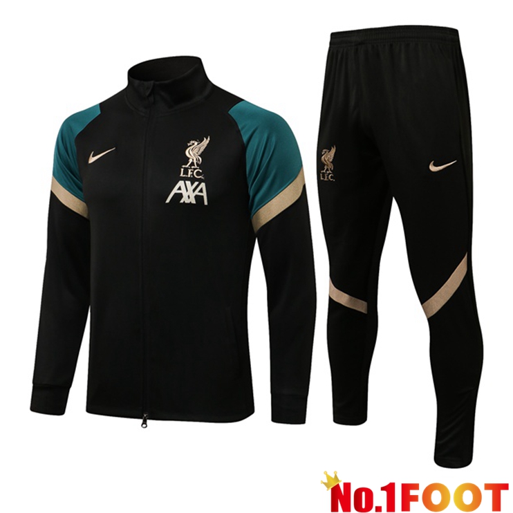 FC Liverpool Training Tracksuit Black 2021/2022