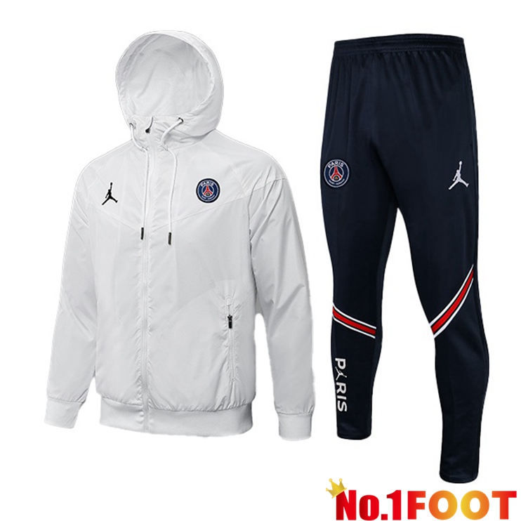 Jordan PSG Training Tracksuit White 2021/2022