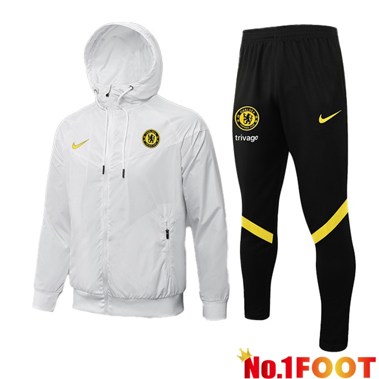 FC Chelsea Training Tracksuit White 2021/2022