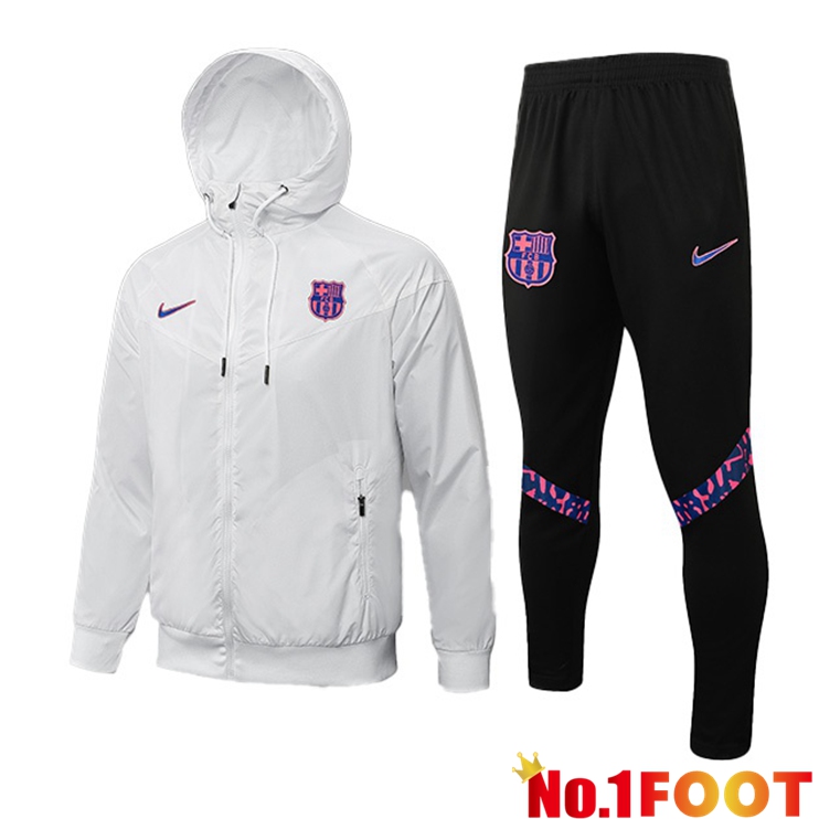 FC Barcelona Training Tracksuit White 2021/2022