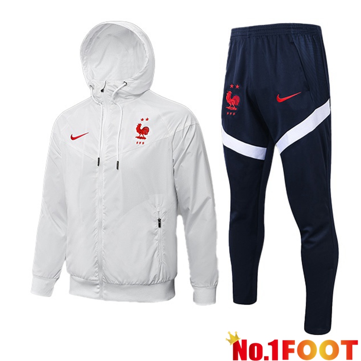 France Training Tracksuit White 2021/2022