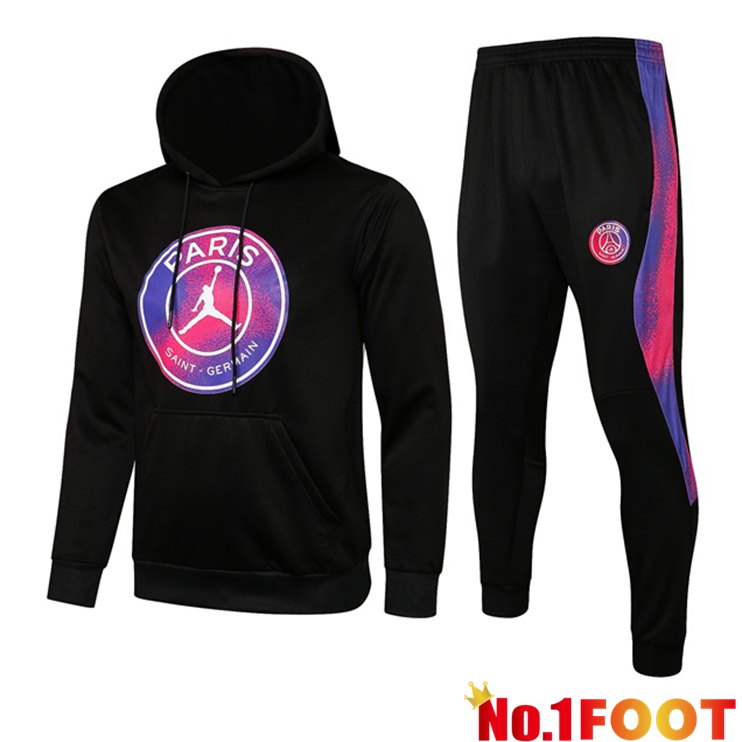 Jordan PSG Training Tracksuit Black Purple 2021/2022