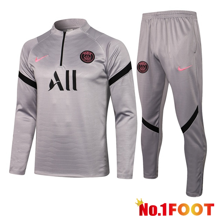 Jordan PSG Training Tracksuit Grey 2021/2022