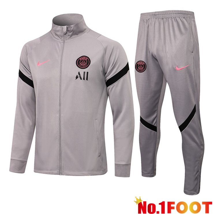 Paris PSG Training Tracksuit Grey 2021/2022