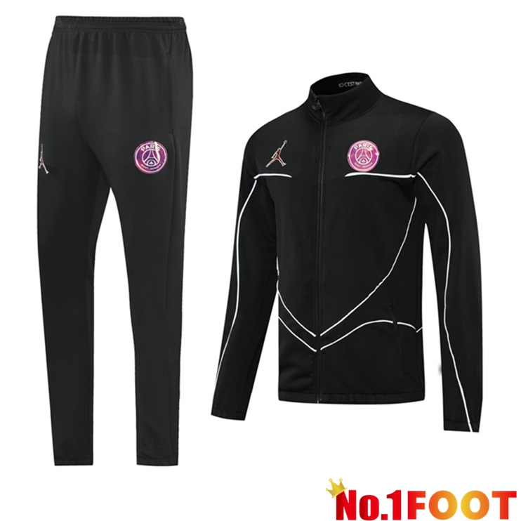 Jordan PSG Training Tracksuit Black 2021/2022