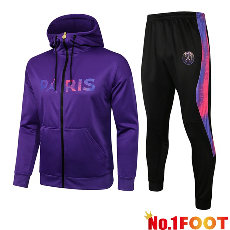 Jordan PSG Training Tracksuit Purple 2021/2022