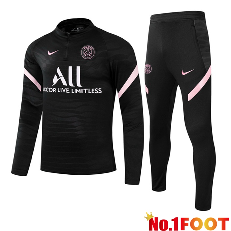 Paris PSG Training Tracksuit Black 2021/2022