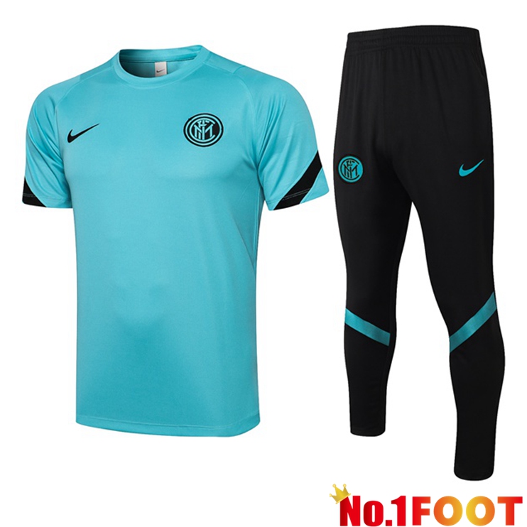 Inter Milan Training T Shirt + Pants Blue 2021/2022