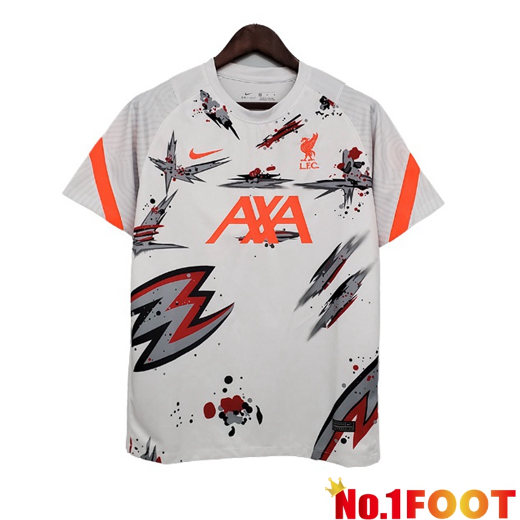 FC Liverpool Training T Shirt White 2021/2022