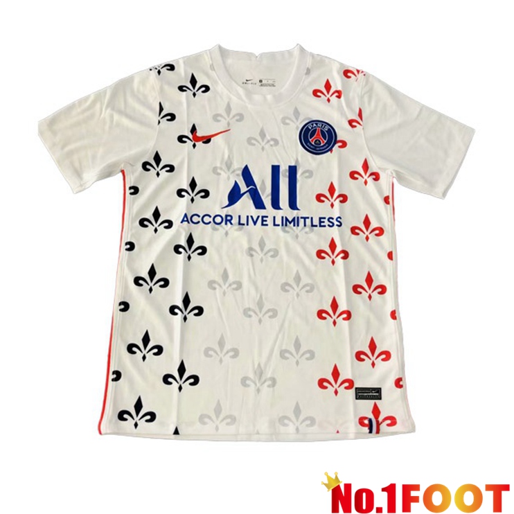 Paris PSG Training T Shirt White 2021/2022