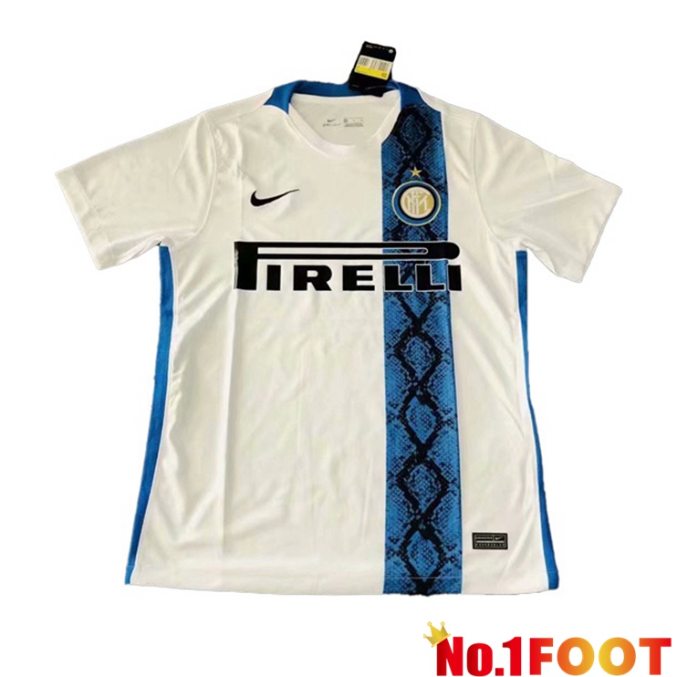 Inter Milan Training T Shirt White Blue 2021/2022