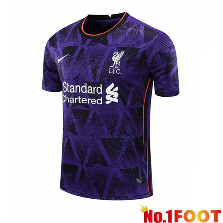 FC Liverpool Training T Shirt Purple 2021/2022