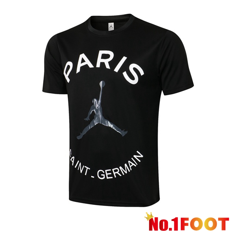 Paris PSG Jordan Training T Shirt Black 2021/2022