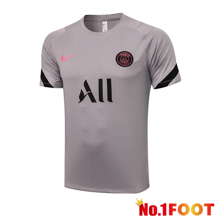 Paris PSG Training T Shirt Grey 2021/2022